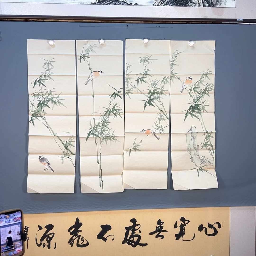国画710 花鸟和蝴蝶在这里