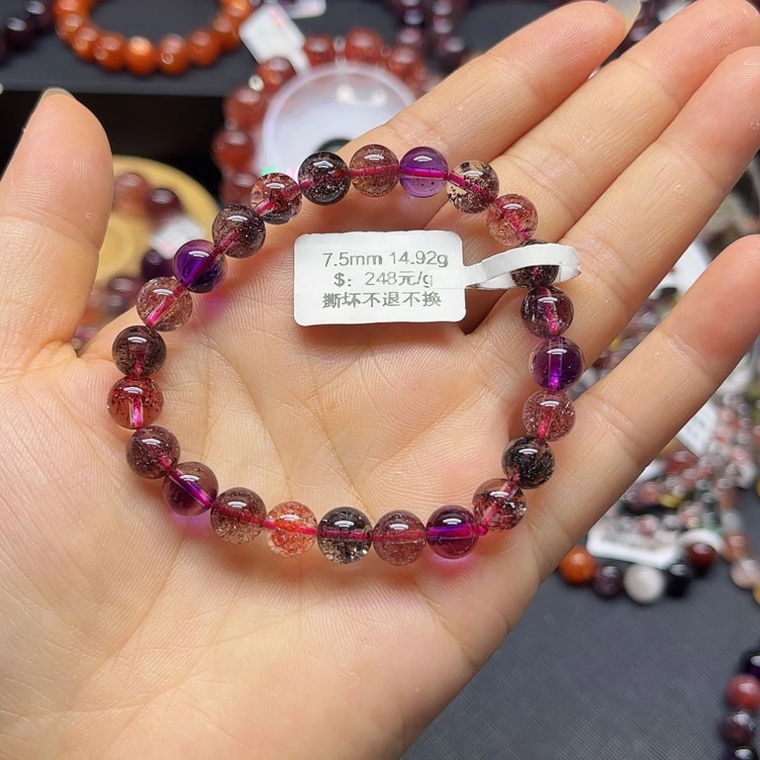 俪****水晶手链未镶嵌天然水晶