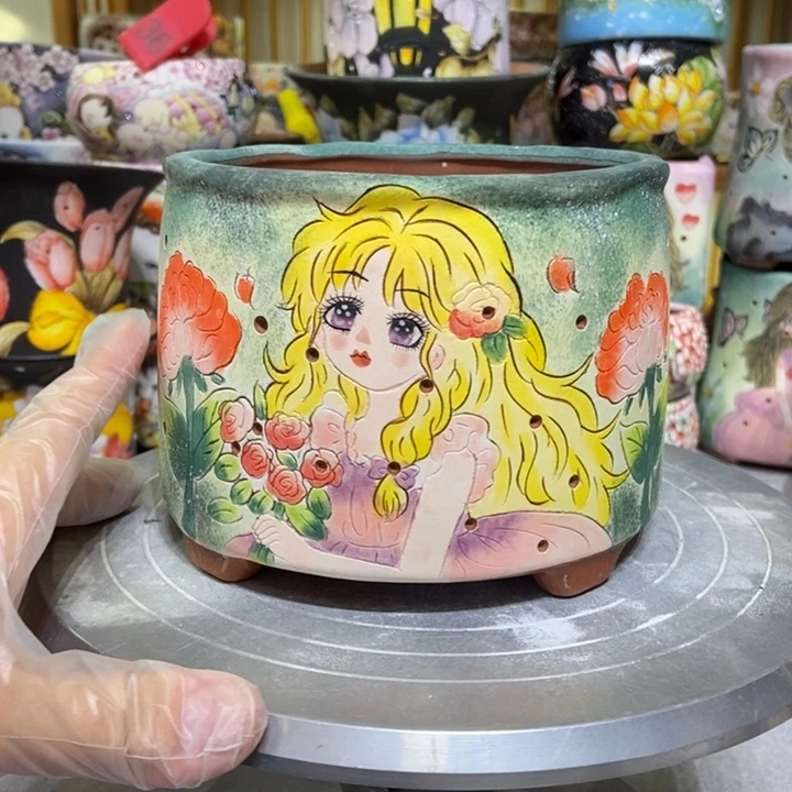 景德镇艺术手绘作品