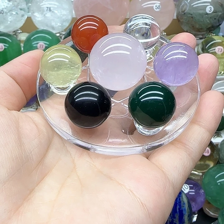 水晶未镶嵌珠宝半成品