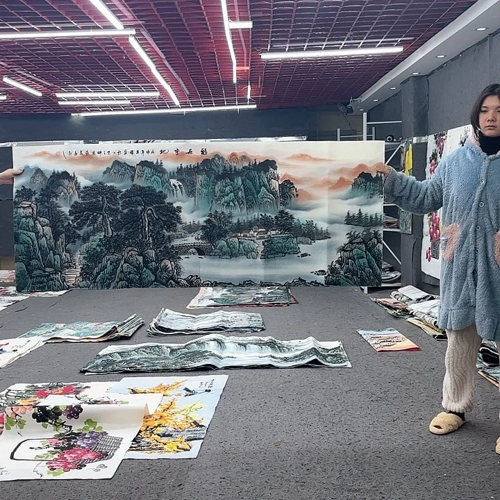 国画无毛和被绒毛或被绒毛