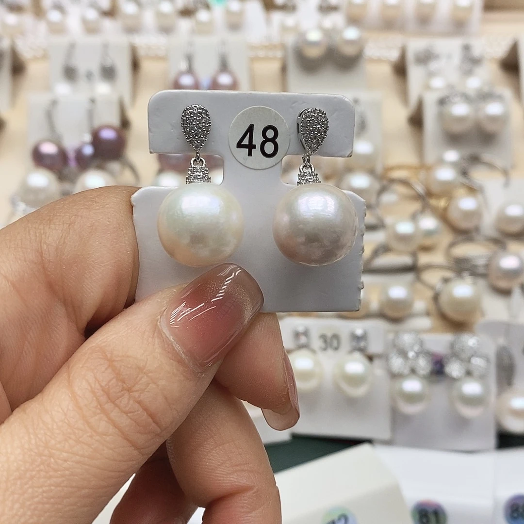 G***a淡水珍珠颈饰银S925镶嵌