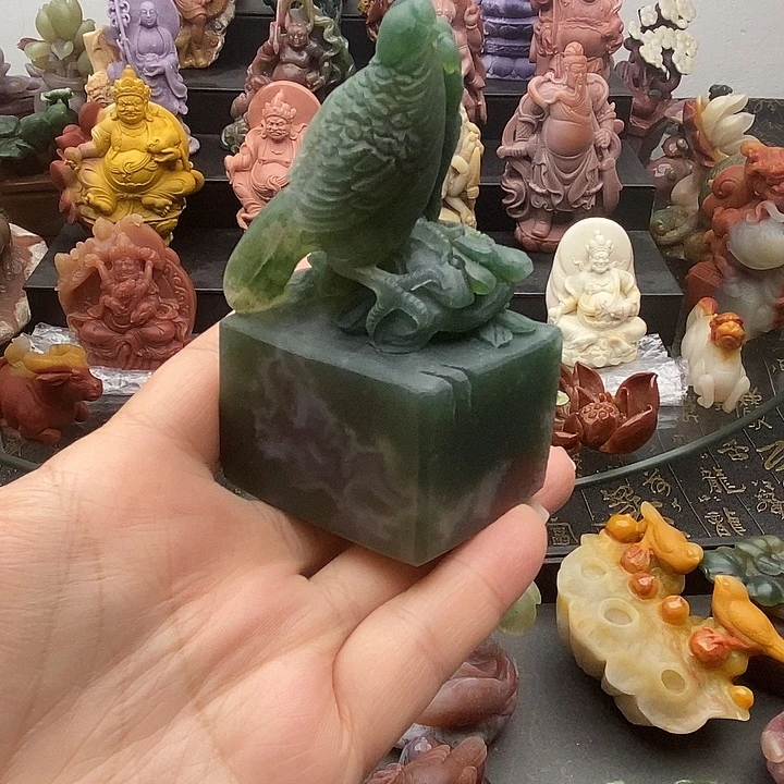 石英质玉未镶嵌吊坠(不含链)