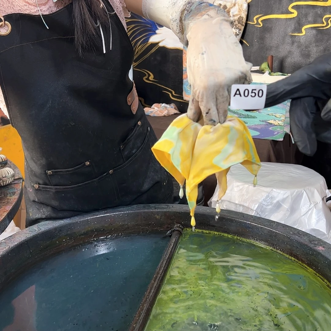 050珍珠发圈黄玫瑰