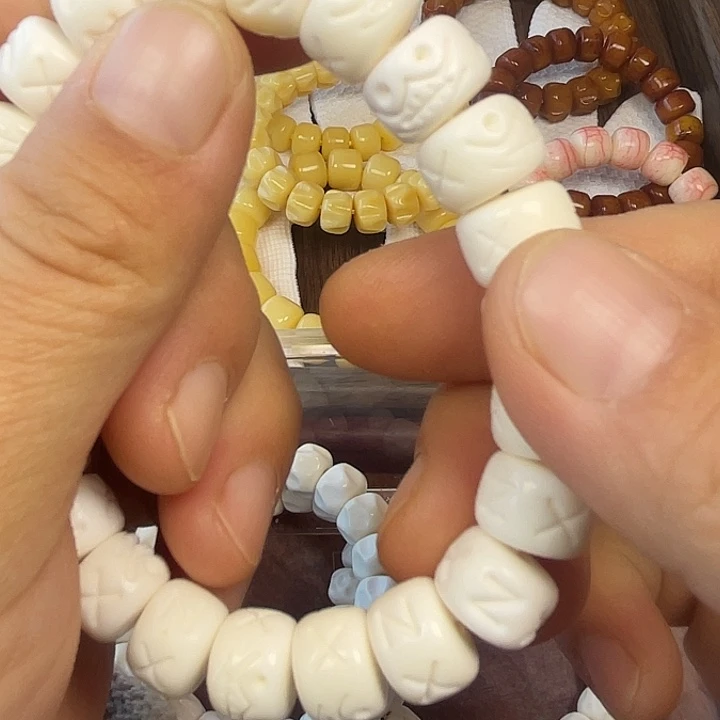 驼骨手串/手链鹿骨啊呆12