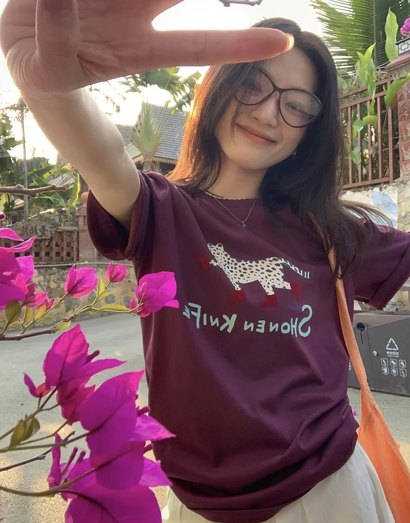 （露露）Uncle Be#韩系卡通斑点豹印花短袖T#7161【正价】