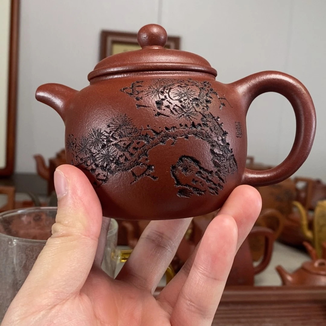 茶壶紫砂原矿泥料传统工艺制作