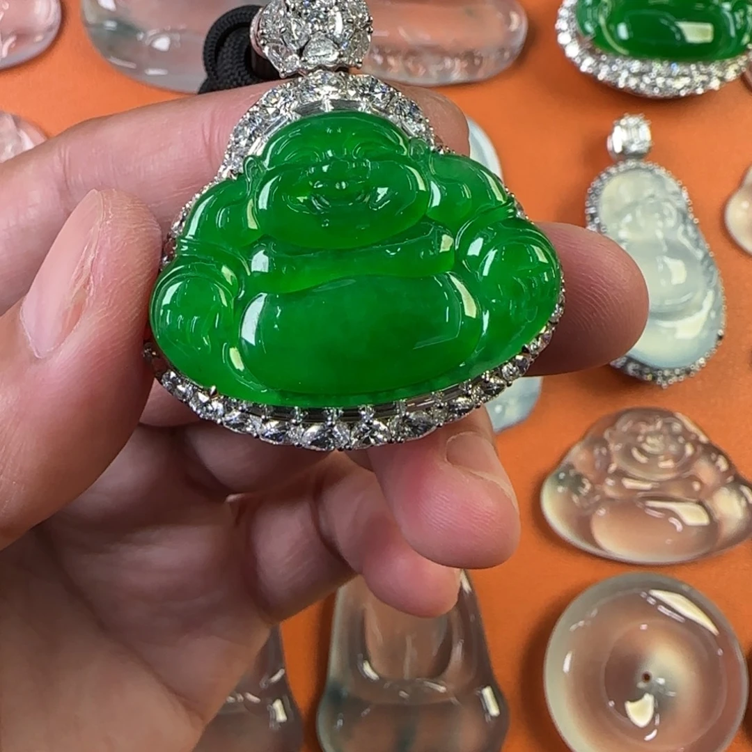 定制翡翠未镶嵌天然