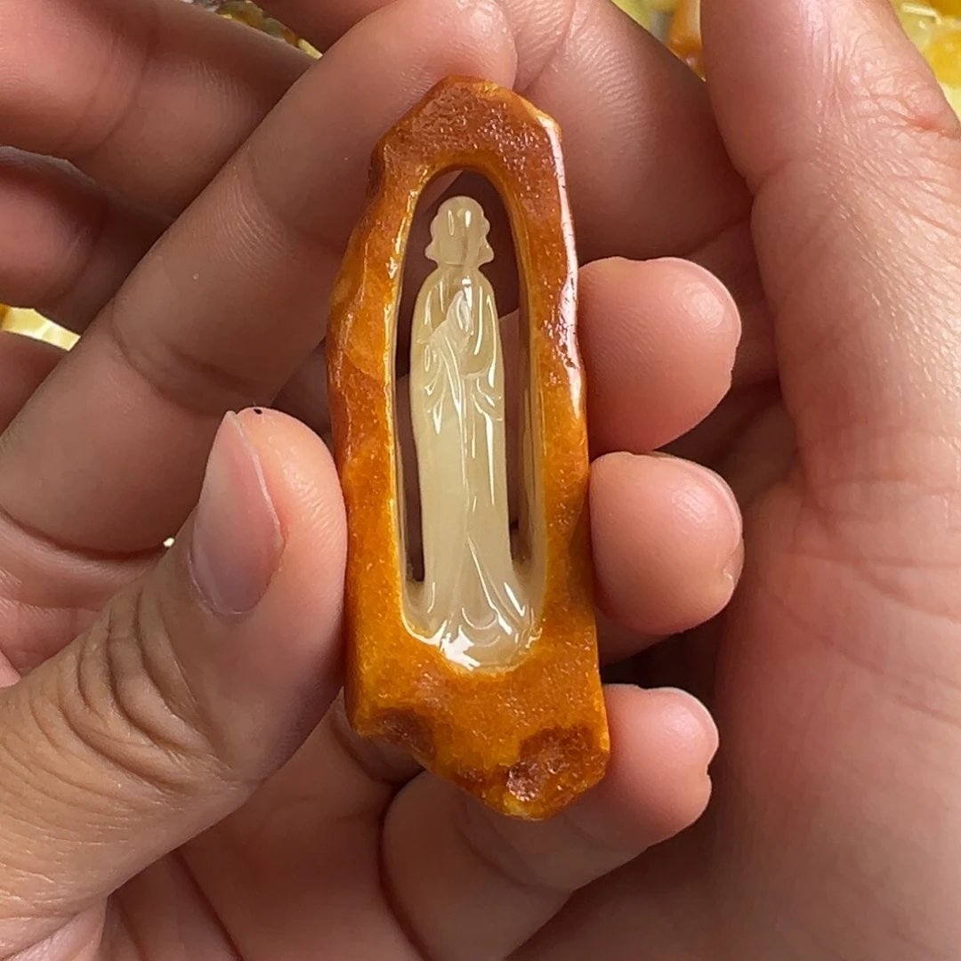 蜜蜡未镶嵌裸石蜜蜡