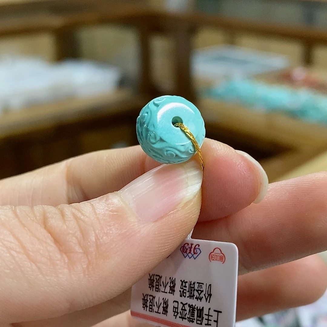 未镶嵌绿松石珠宝奇石