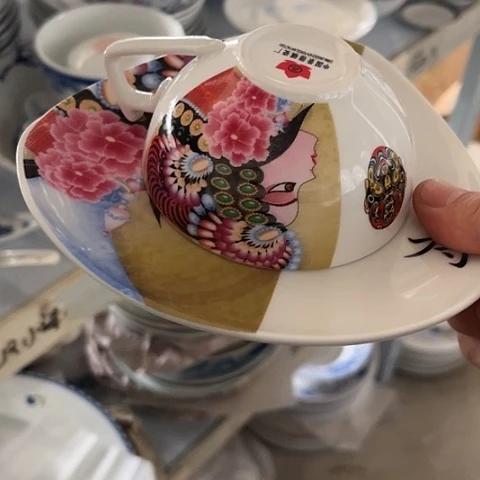 其他瓷咖啡杯一个陶瓷