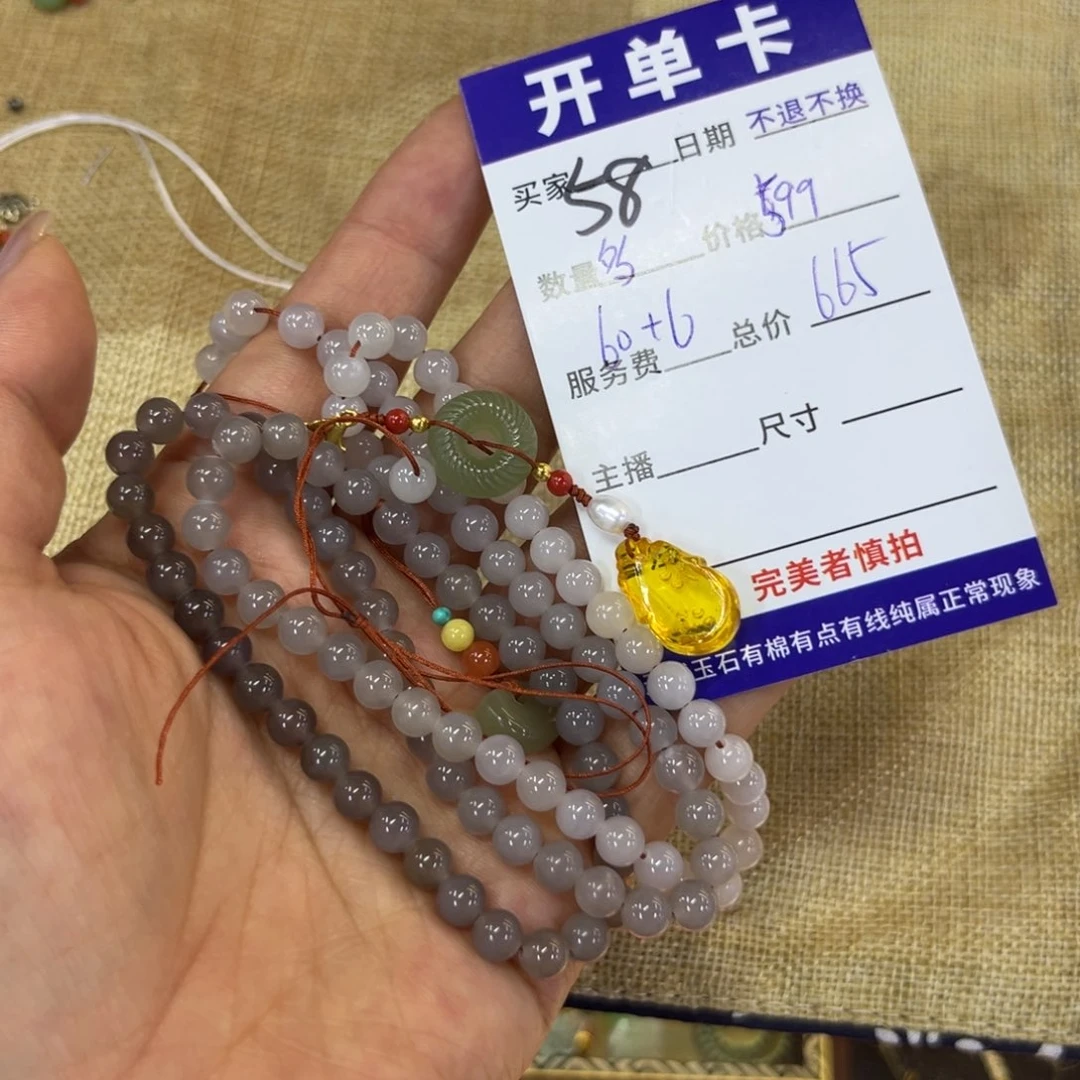 和田玉未镶嵌颈饰大*妈