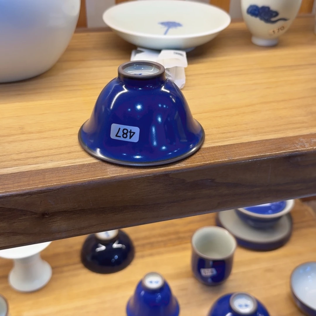 汝窑佛青不开片喜欢的可以拍