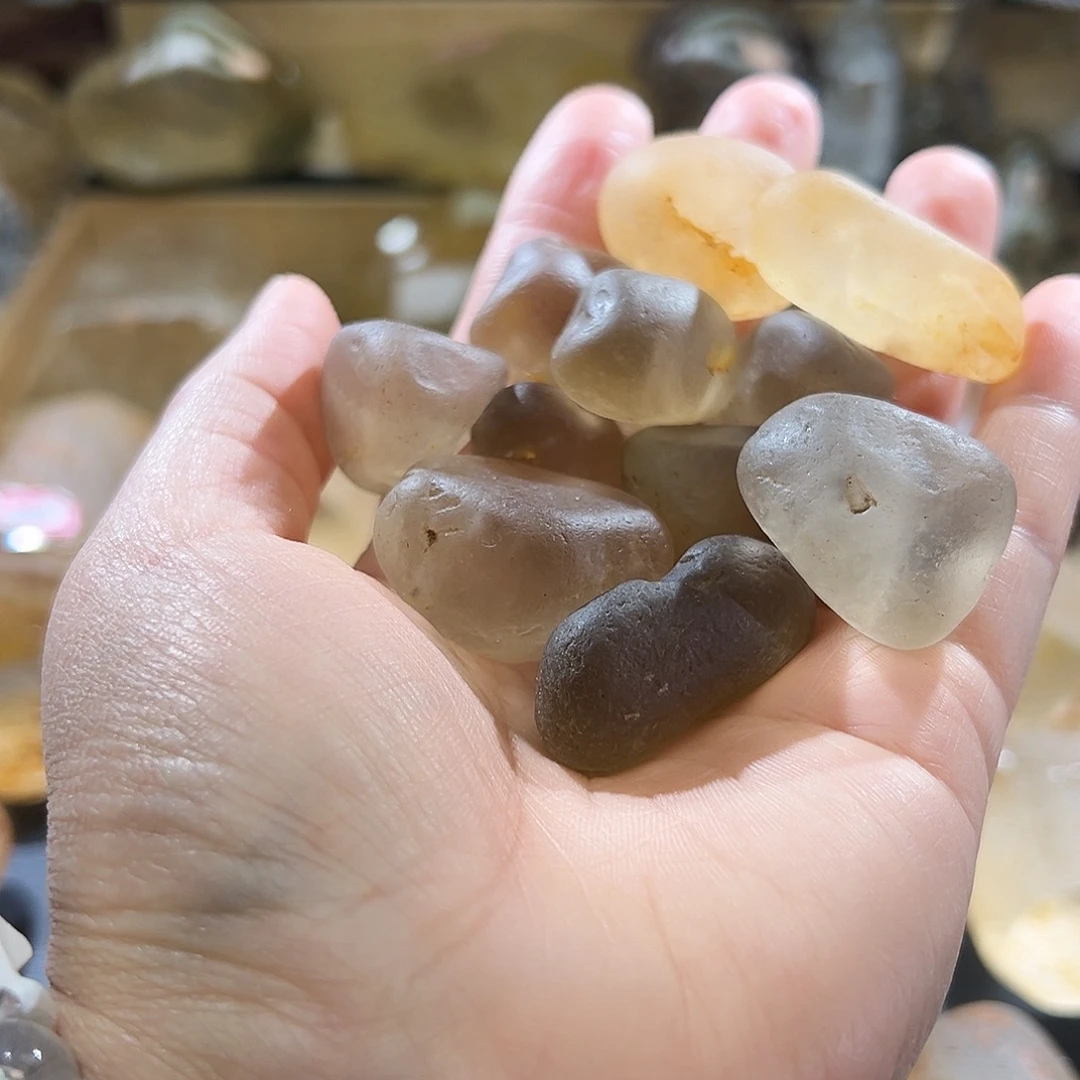 水晶手串未镶嵌水晶原石