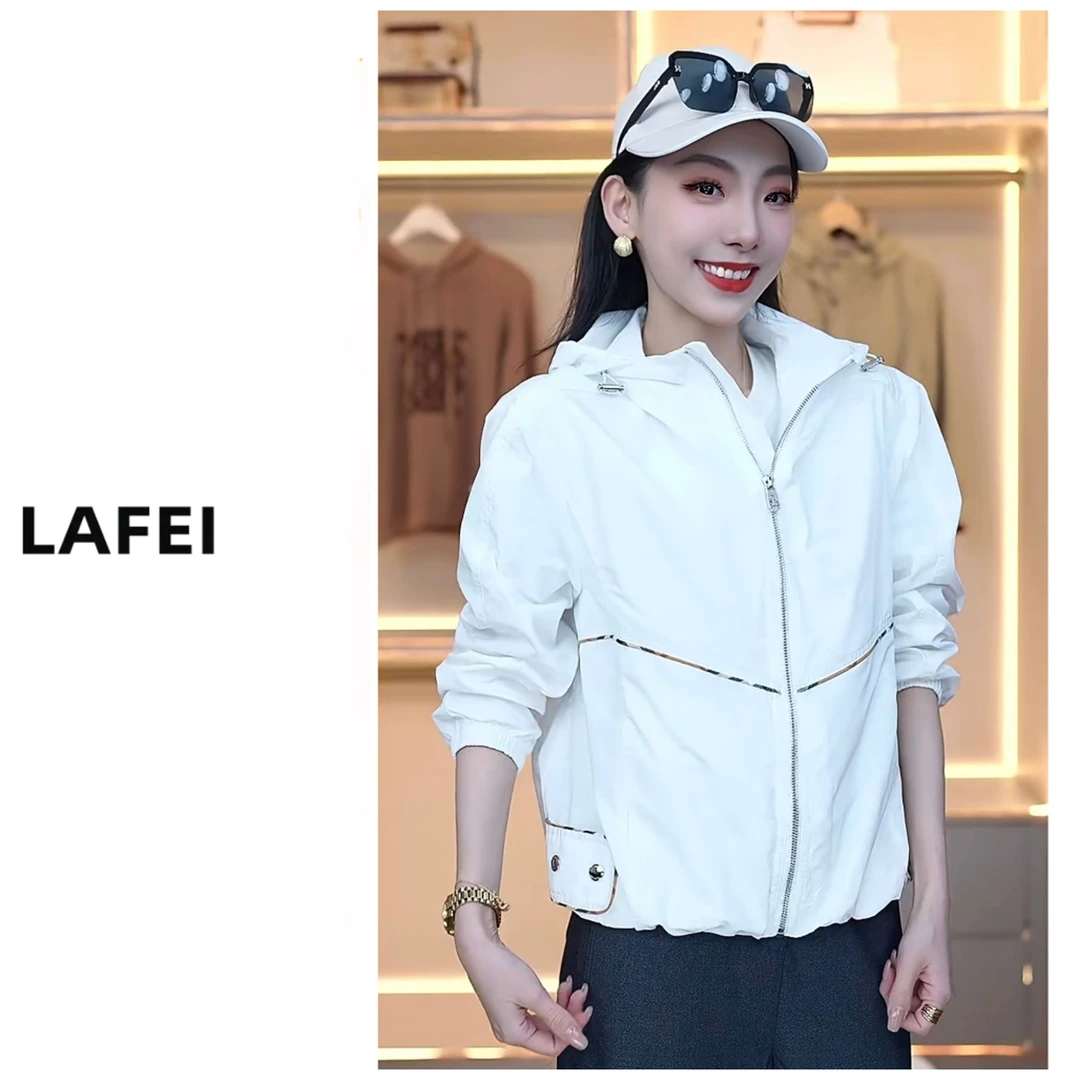 [追风者]新款时尚休闲宽松连帽短款夹克外套