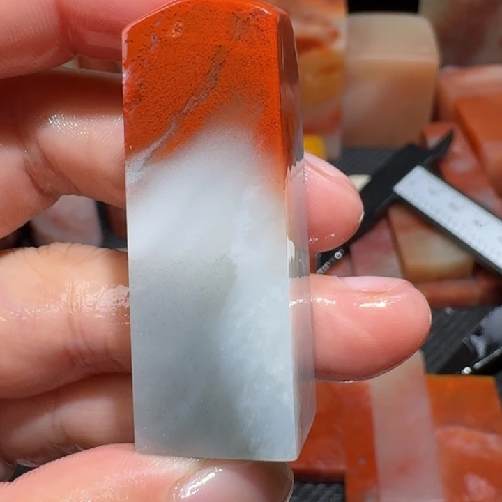 青田石印石沙****刻外地的