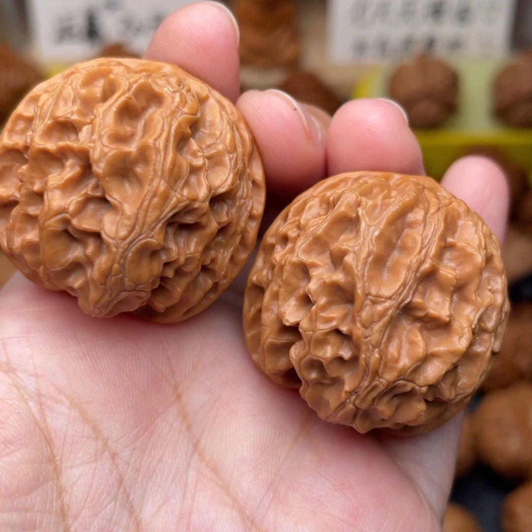把件文玩核桃苹果34