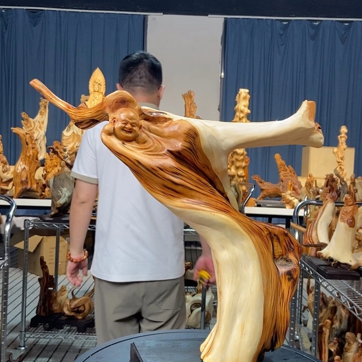 柏木（崖柏）随型摆件