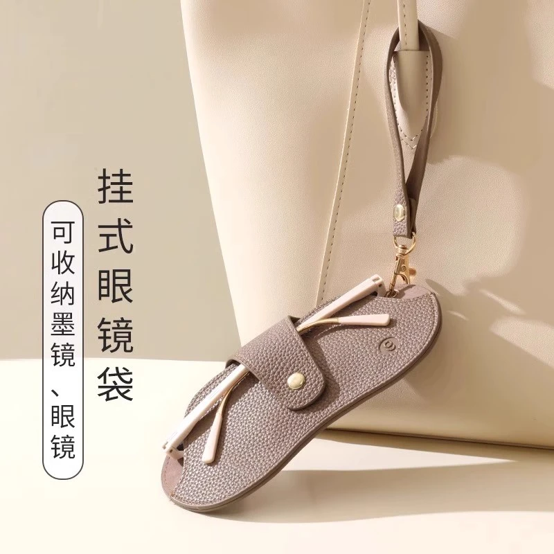 眼镜收纳袋墨镜收纳包挂式太阳镜便携收纳盒挂包墨镜盒眼镜夹