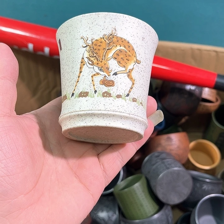 茶杯紫砂全手工紫砂主人杯