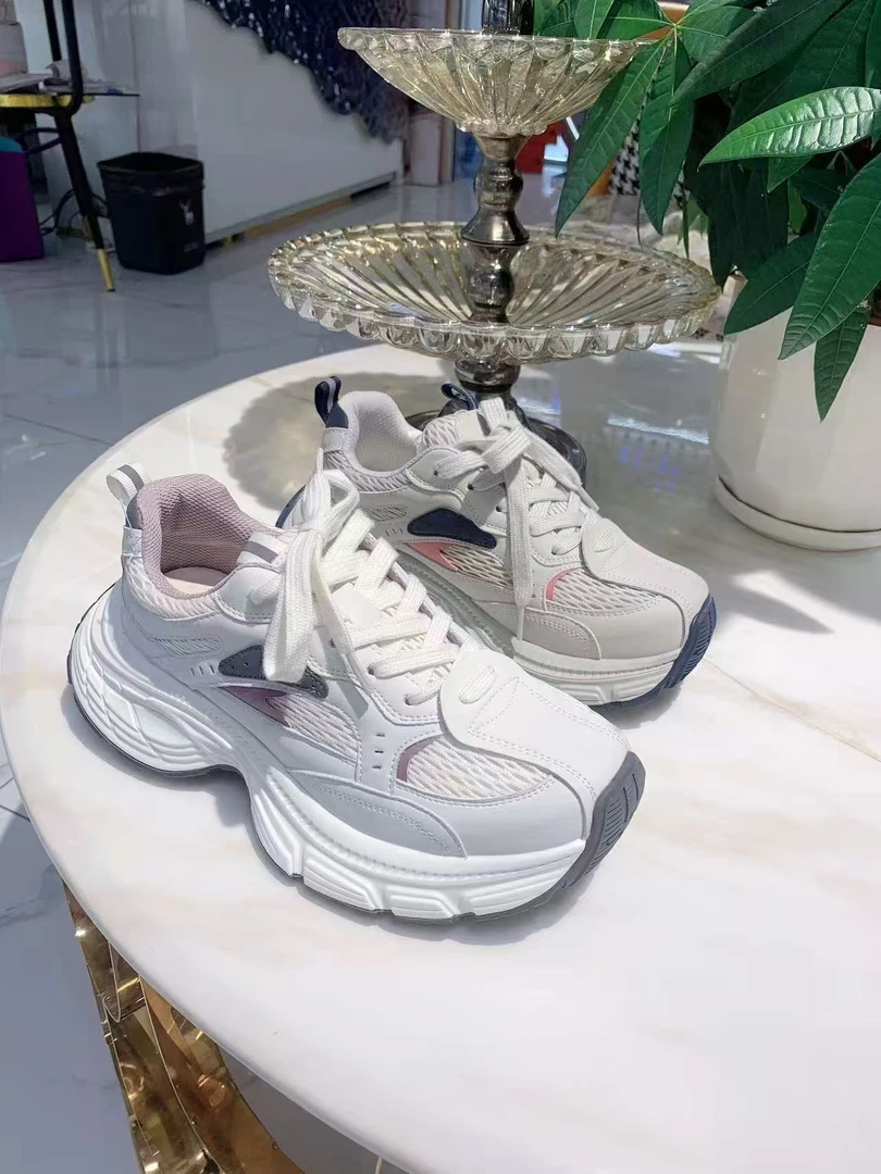 卡璐美四季款老爹鞋