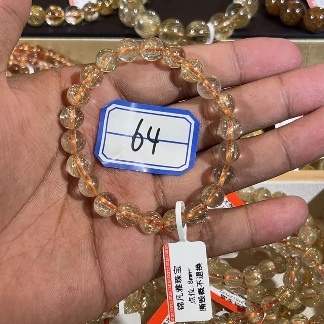 未镶嵌手链水晶雨*晶莹剔透