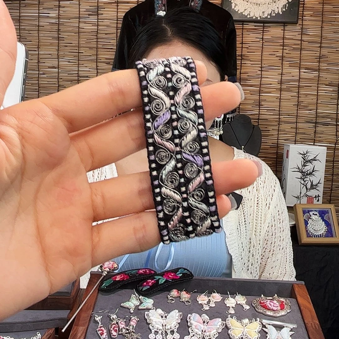 布艺合金手带西绣36