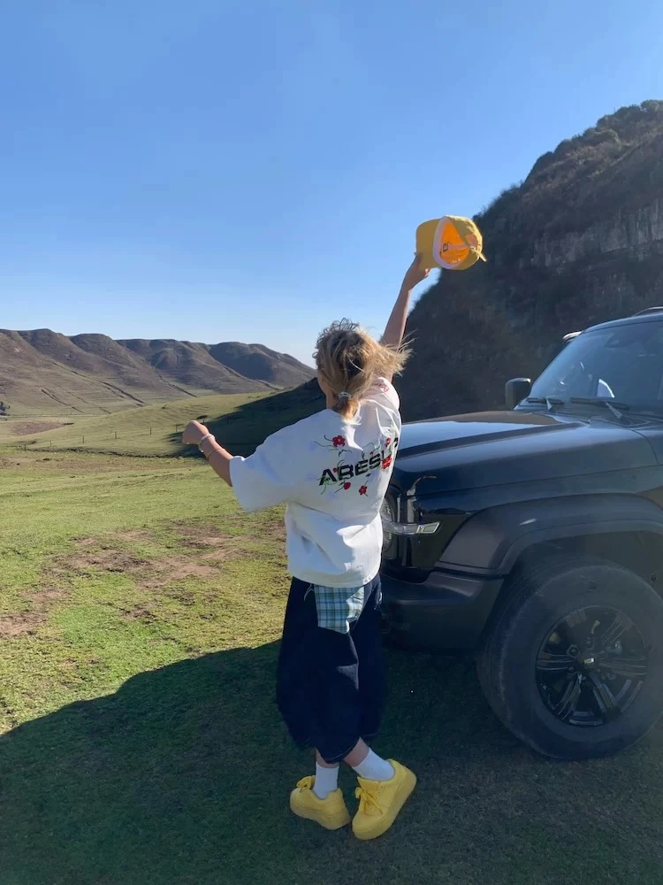 【露露上身款】EVE（90031#）美式原色拼接刺绣阔腿牛仔七分裤【裤长72