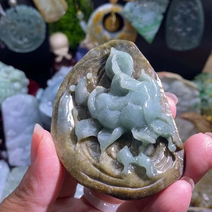 【闪购商品】颈饰未镶嵌翡翠悟道