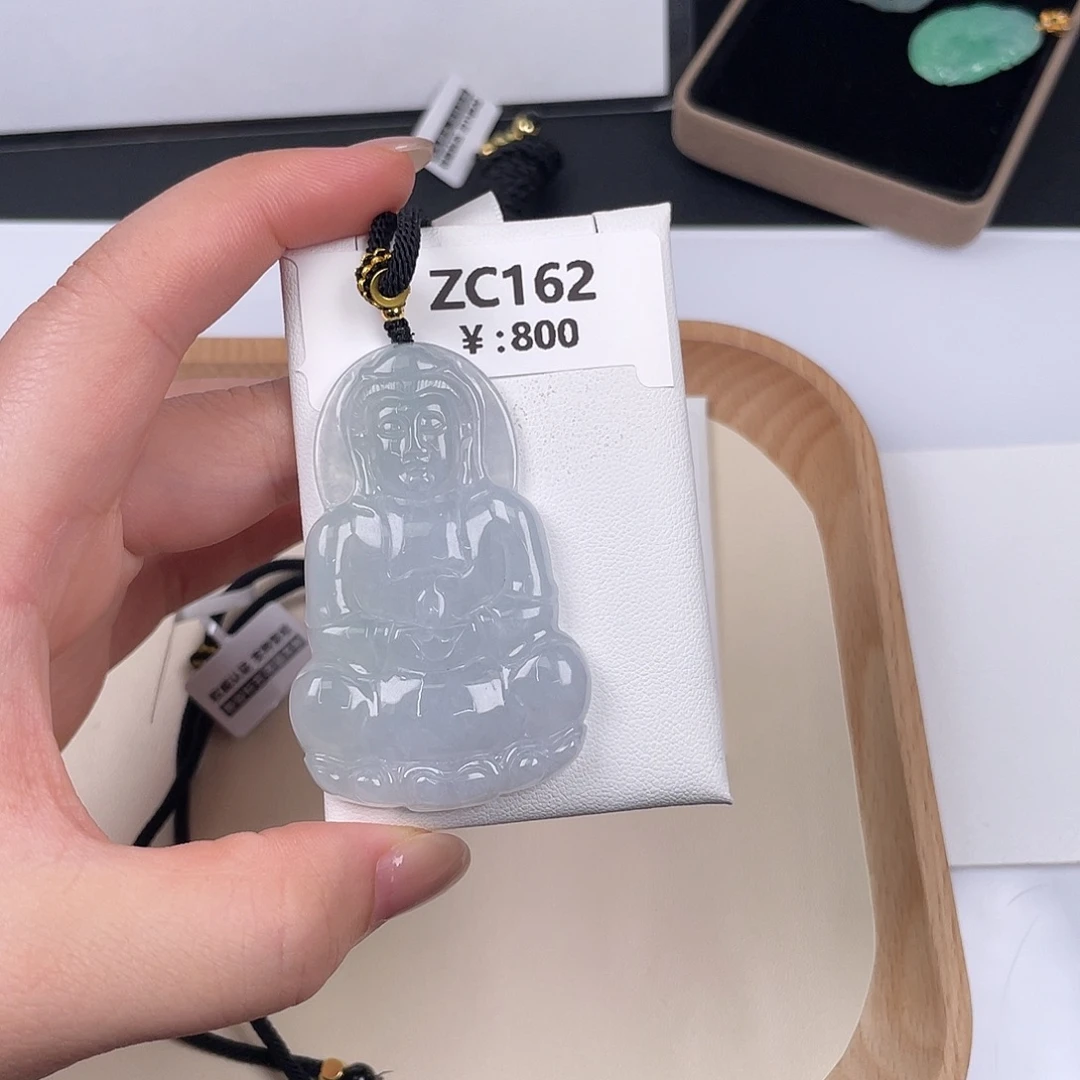翡翠未镶嵌颈饰zc162