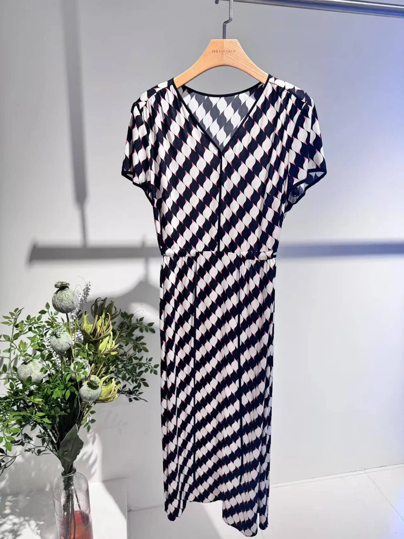 YFL019悦动音符连衣裙