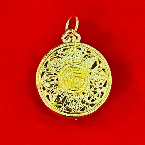 【思思专享】 足金999饰品 罗盘吊坠 1.5 ZP