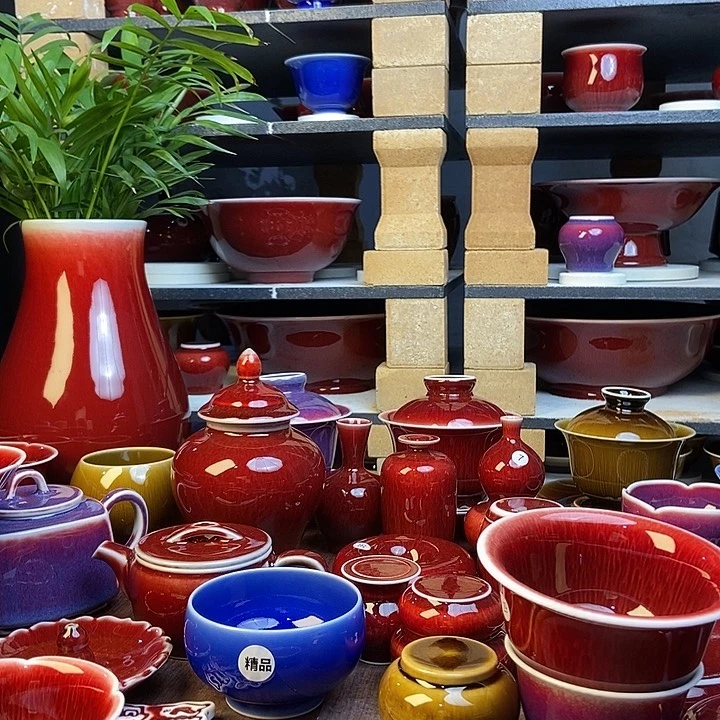 陶瓷景德镇名陶坊原矿郎红