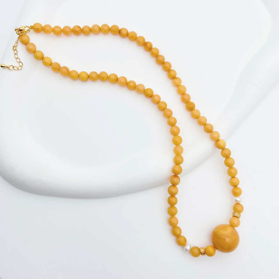 【新东方专属】俏若兰 蜜蜡项链 多样性发货 250415241019