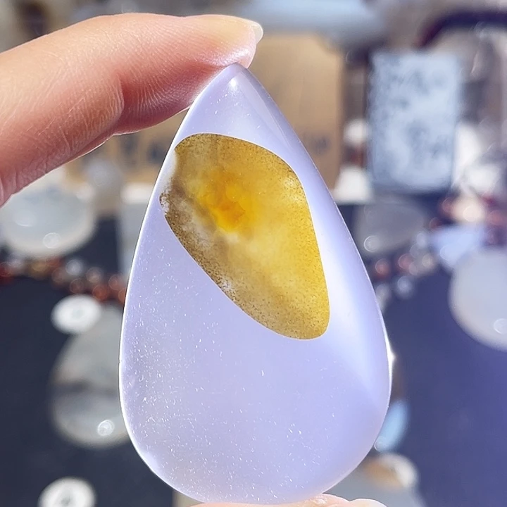玛瑙/玉髓未镶嵌吊坠(不含链)