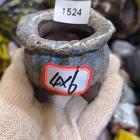 粗陶花盆手工花盆