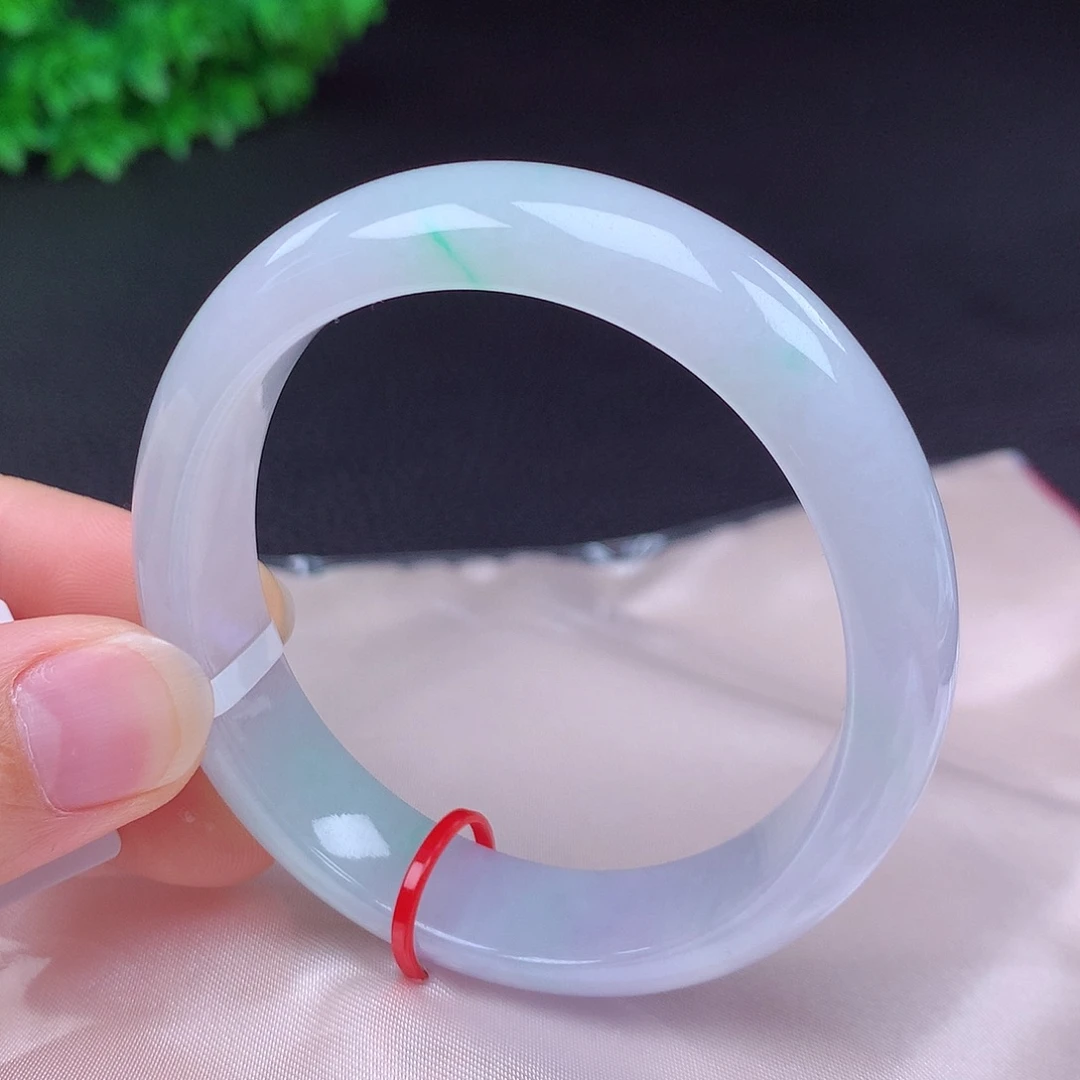 翡翠未镶嵌手镯57贵妃431565