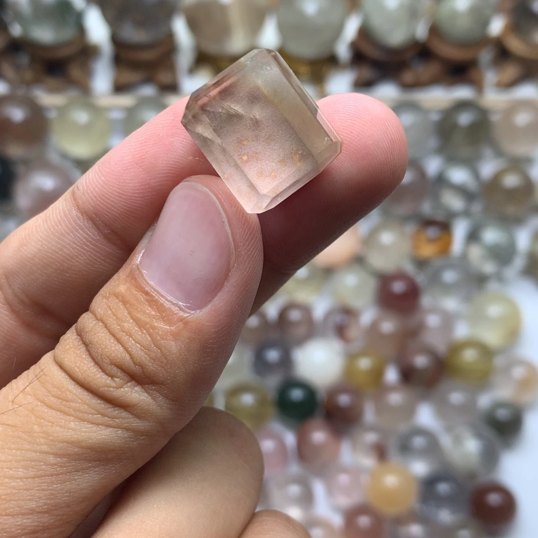 水晶珠宝半成品未镶嵌