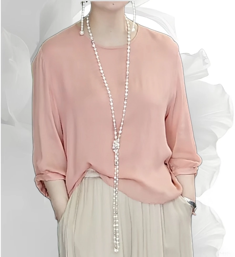 【奥兰多多&杨子家轻奢定制】净色上衣201