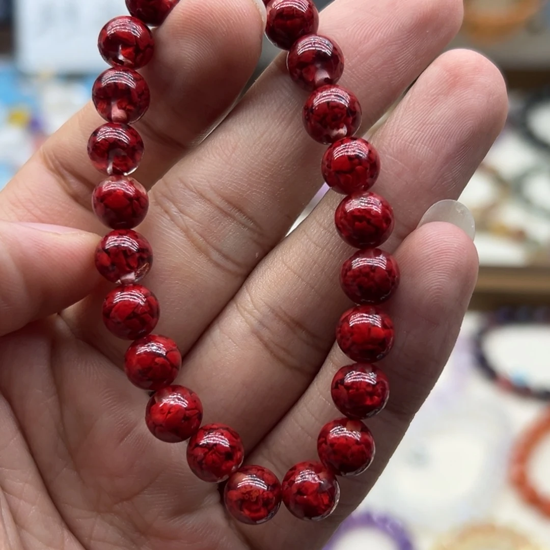 未镶嵌手链水晶8咪晶体砂