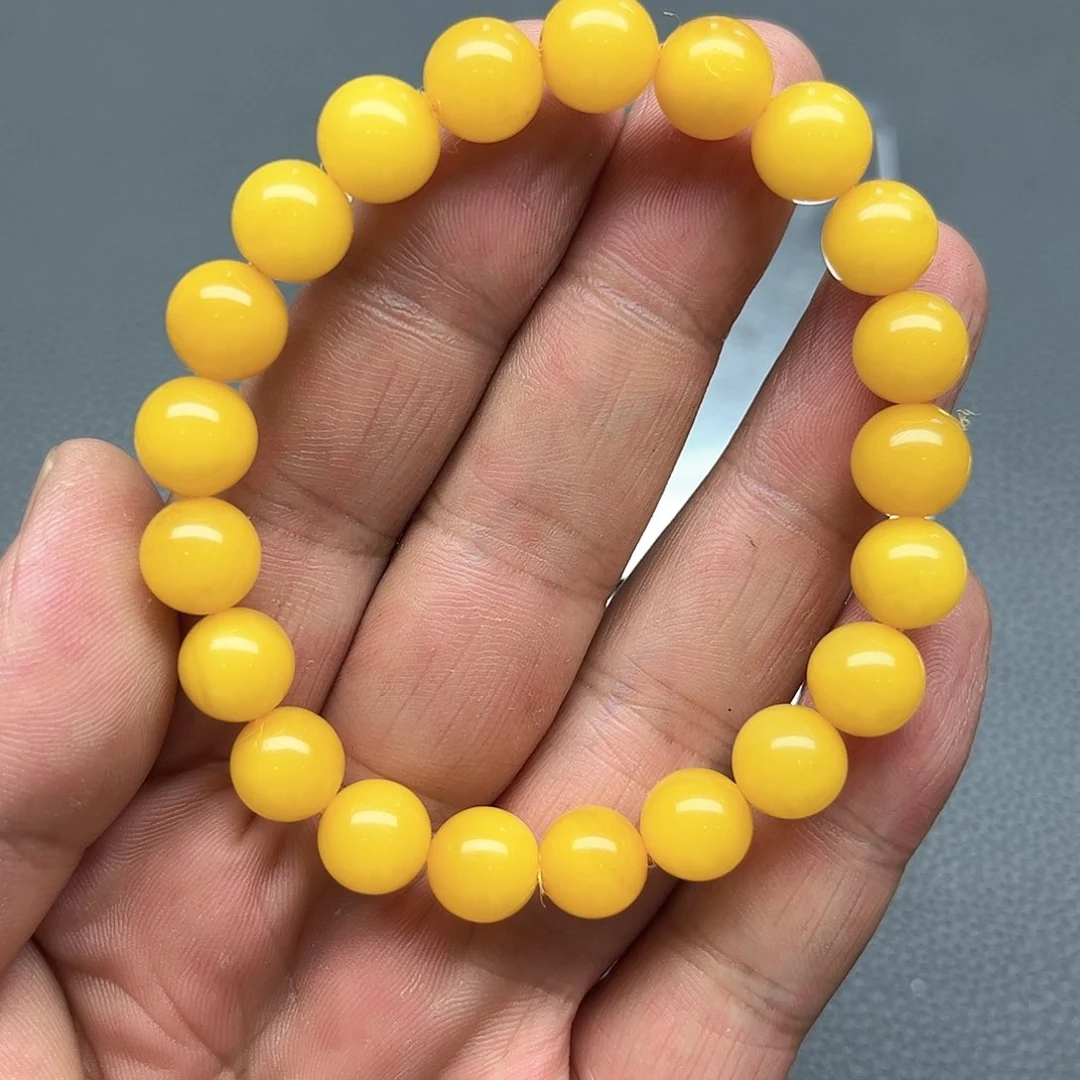 未镶嵌蜜蜡手链1