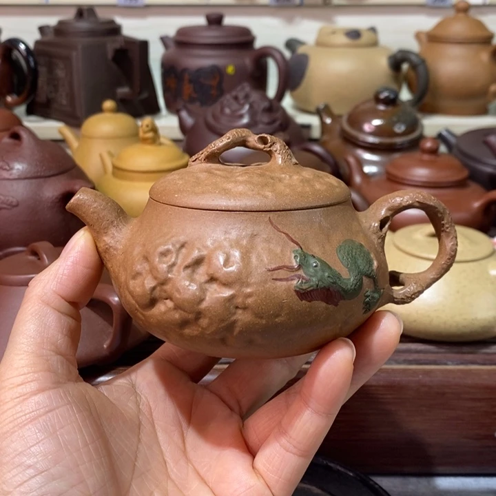 茶壶紫砂微瑕处理一把