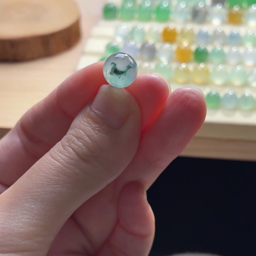 翡翠散珠翡翠卡9.4 0202