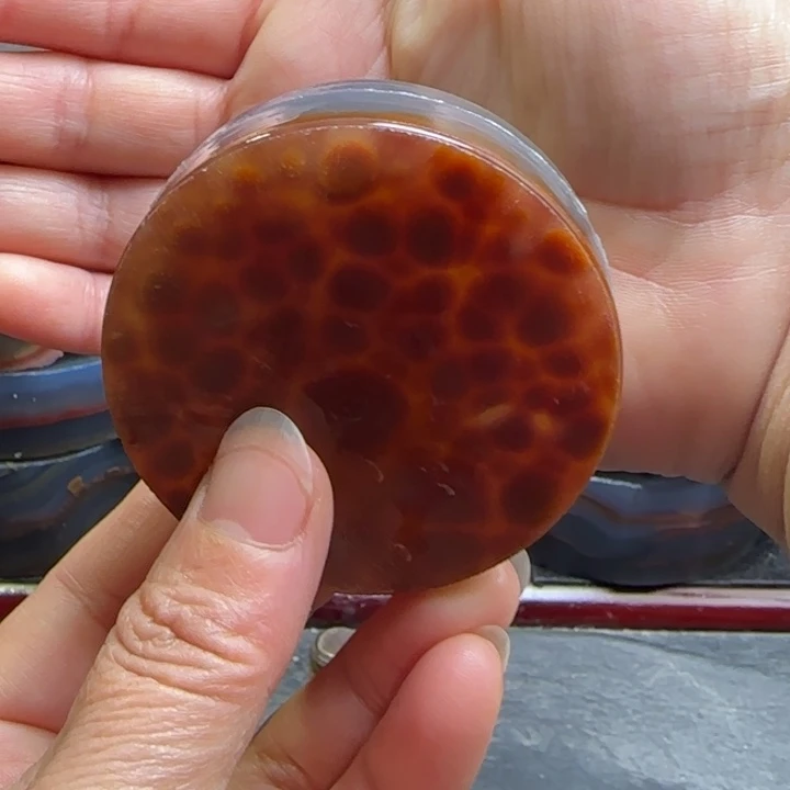 简****定制玛瑙平安扣定制