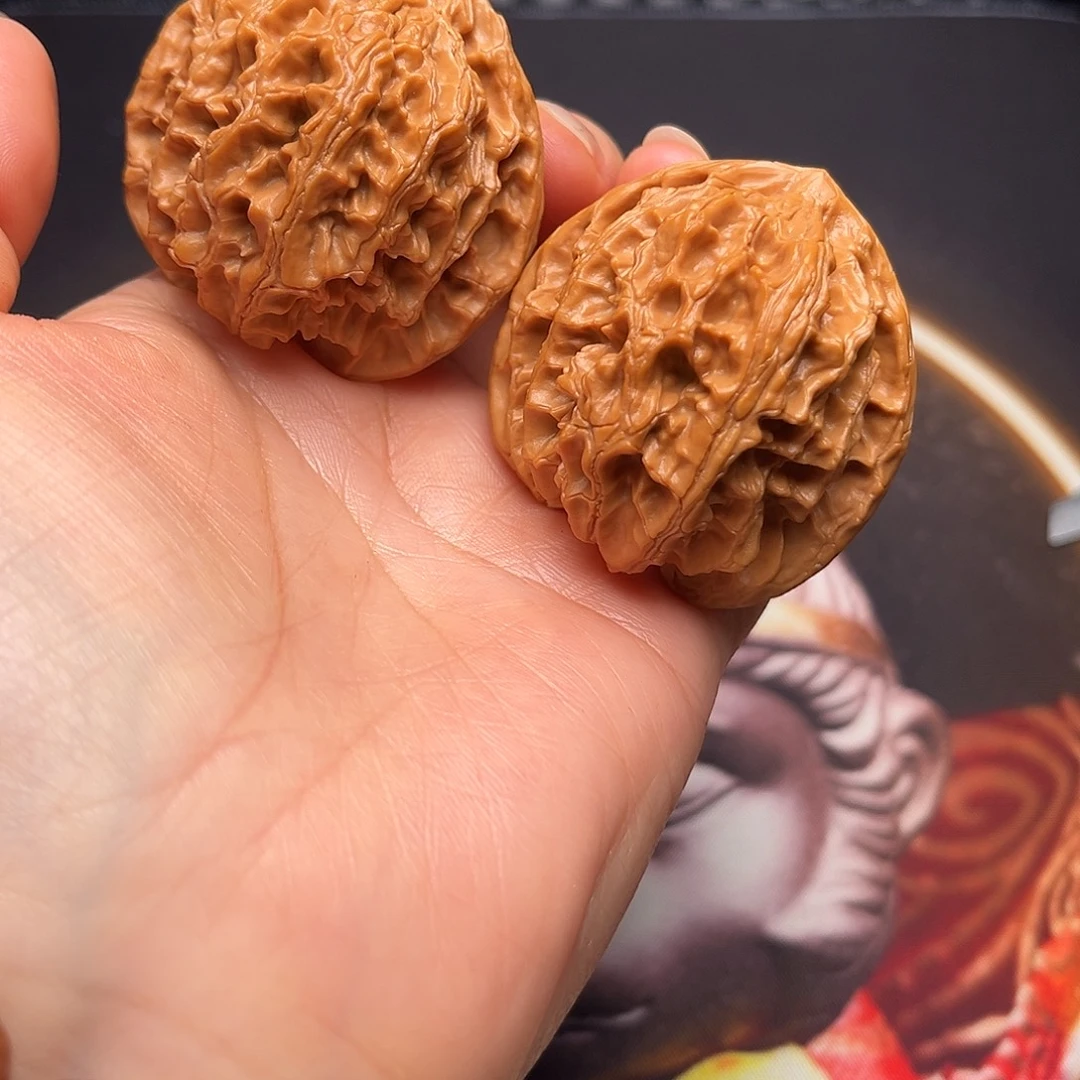 文玩核桃把件43苹果园