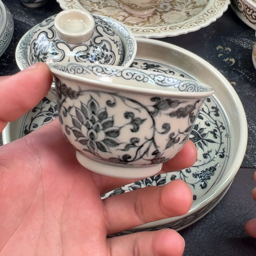 陶景德镇手工手绘陶瓷