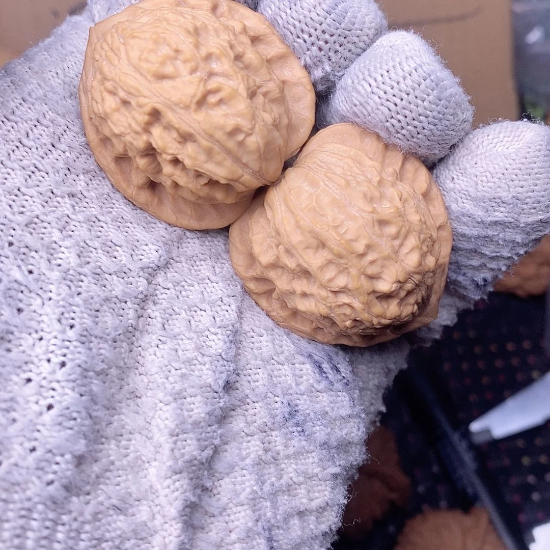 桃核把件庆*寿桃核桃