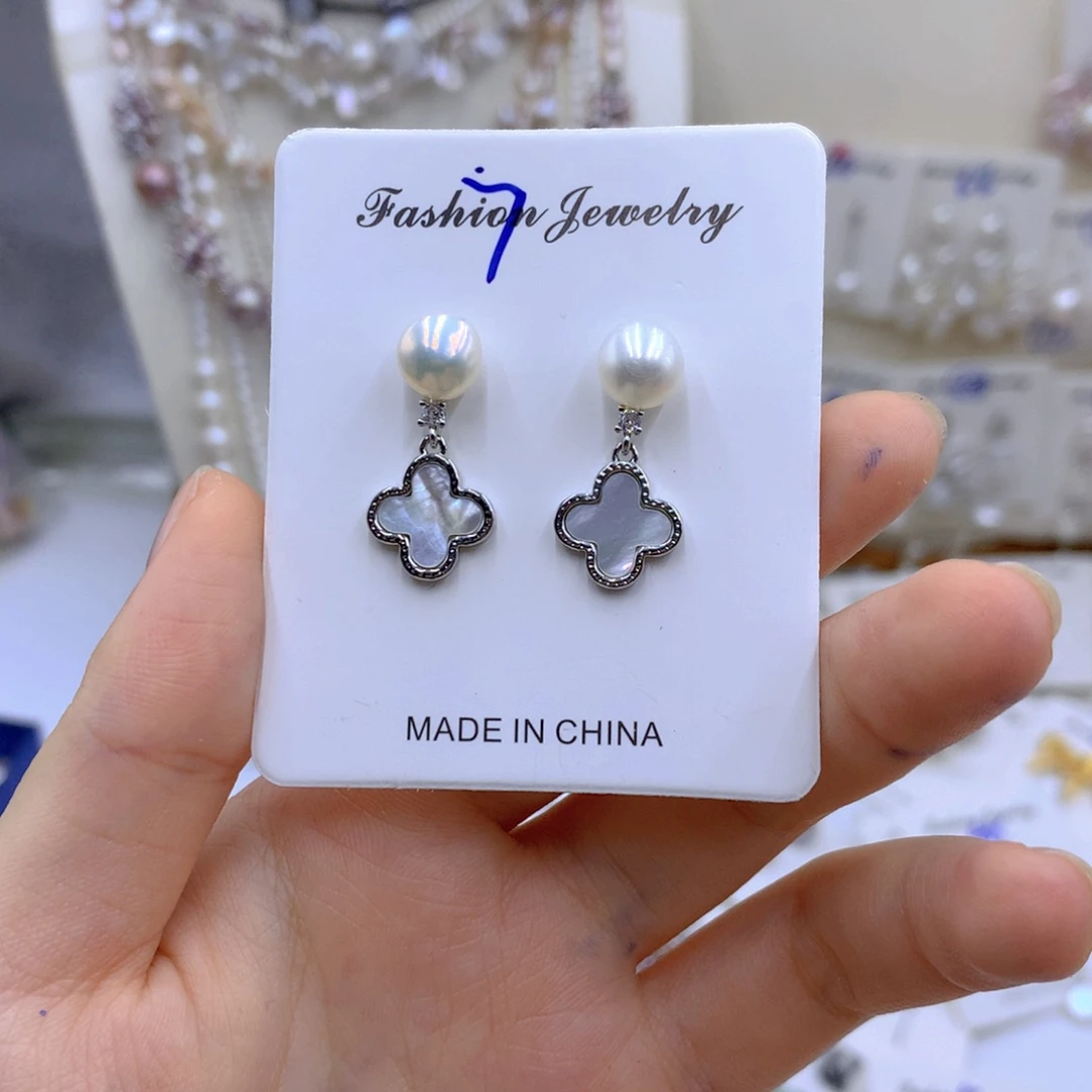 淡水珍珠颈饰银S925镶嵌