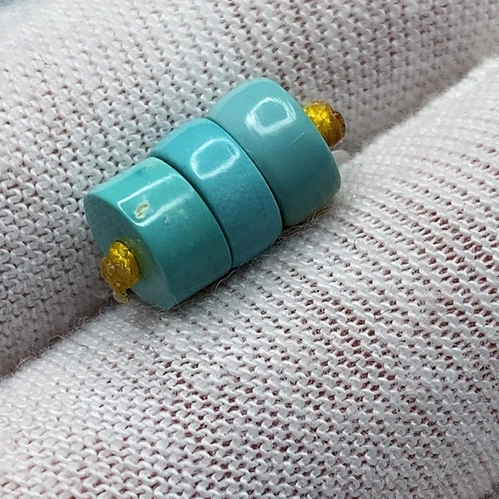 绿松石未镶嵌天然原矿 地大质检