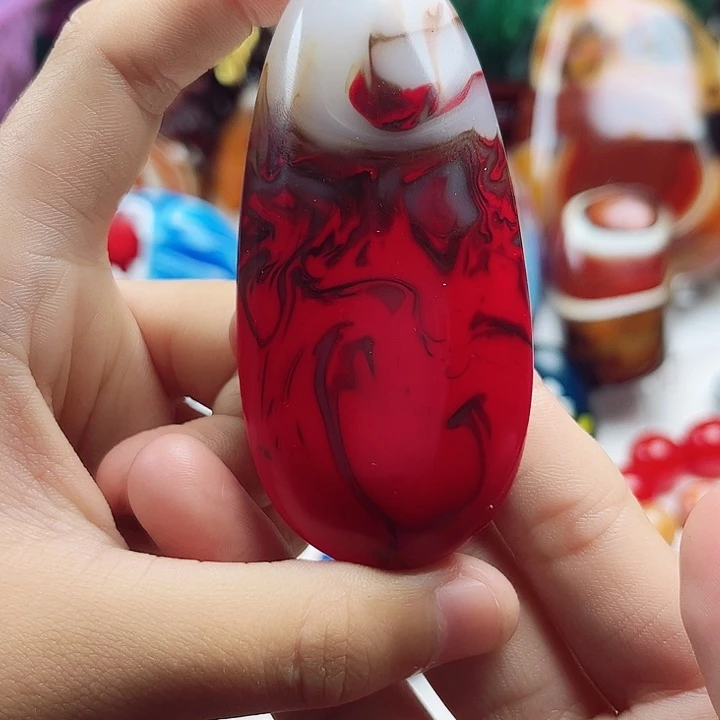 玛瑙/玉髓未镶嵌耳环